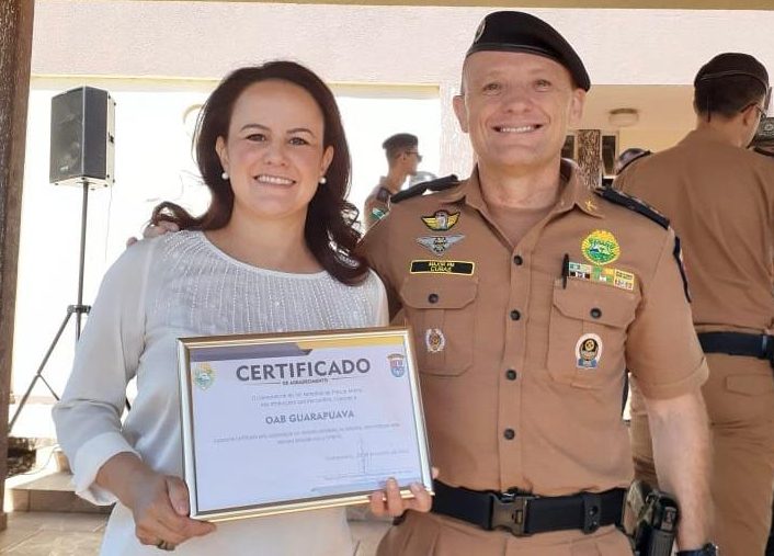 Oab Guarapuava Recebe Homenagem Do 16º Batalhão Da Polícia Militar