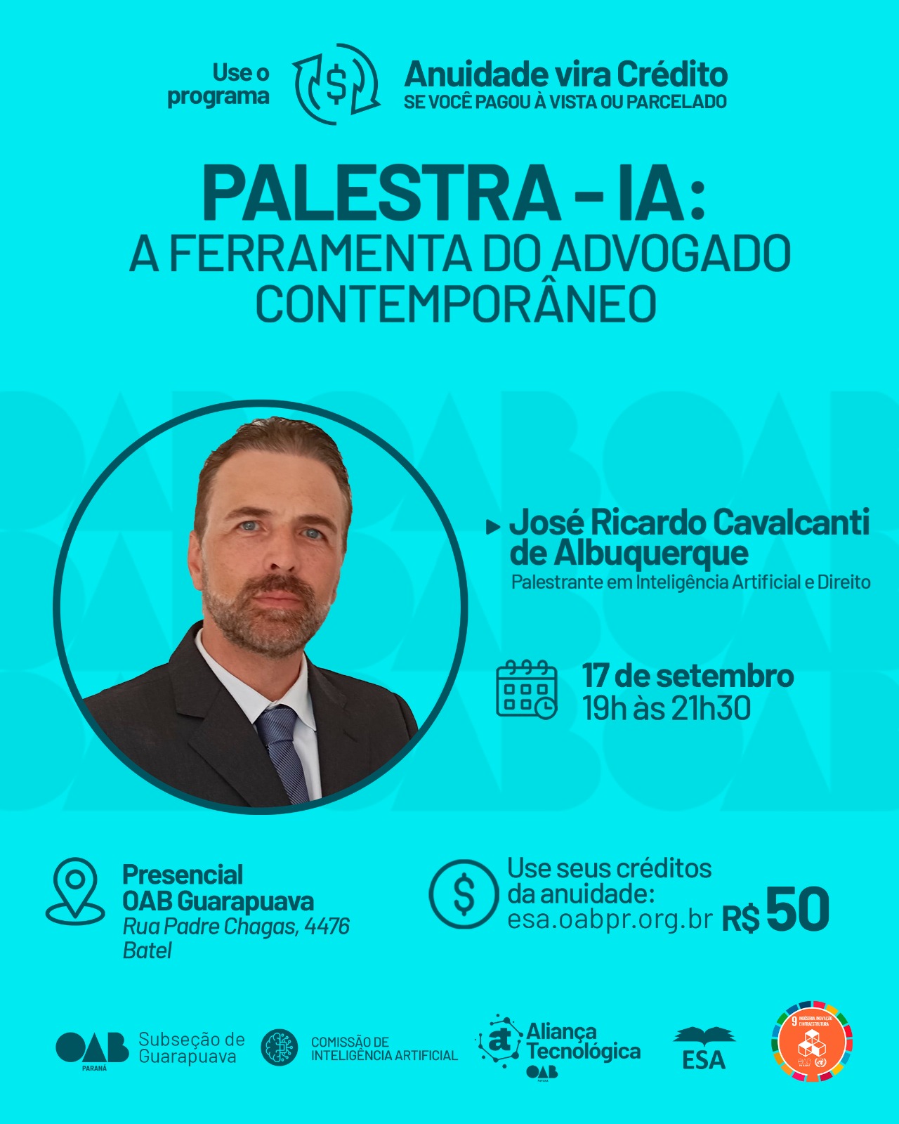 IA: A Ferramenta do Advogado Contemporâneo – Etapa Guarapuava