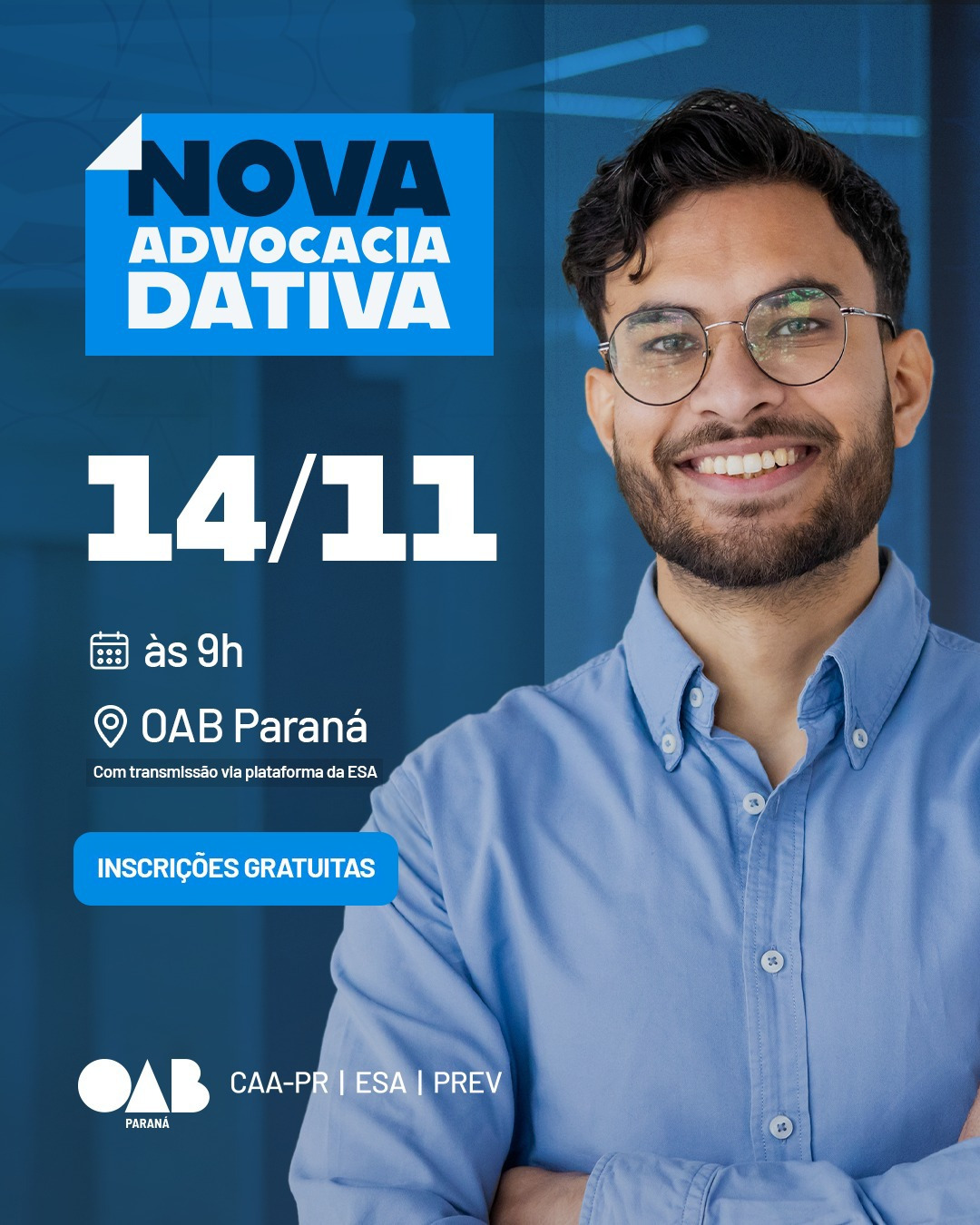 Convite Especial | Nova Advocacia Dativa
