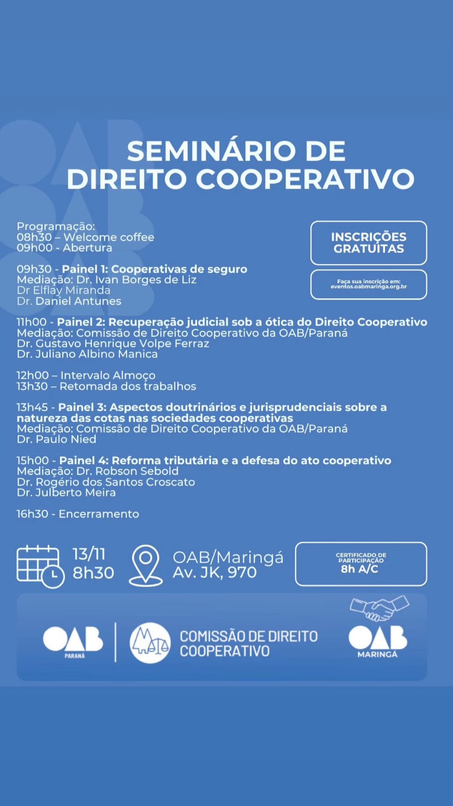 Seminário de Direito Cooperativo